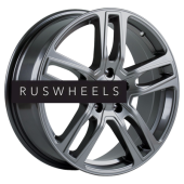 Диски СКАД 7x18/5x112 ET43 D57,1 Женева (КЛ224) Графит