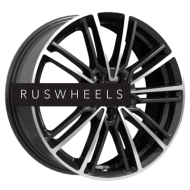 Диски КИК 7x17/4x100 ET45 D67,1 Эрфурт (КС903) Алмаз черный Диски КИК 7x17/4x100 ET45 D67,1 Эрфурт (КС903) Алмаз черный