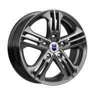 Диски КиК  Trinity (КС615)  6,0\R15 5*114,3 ET45  d67,1  Дарк платинум  [72356]