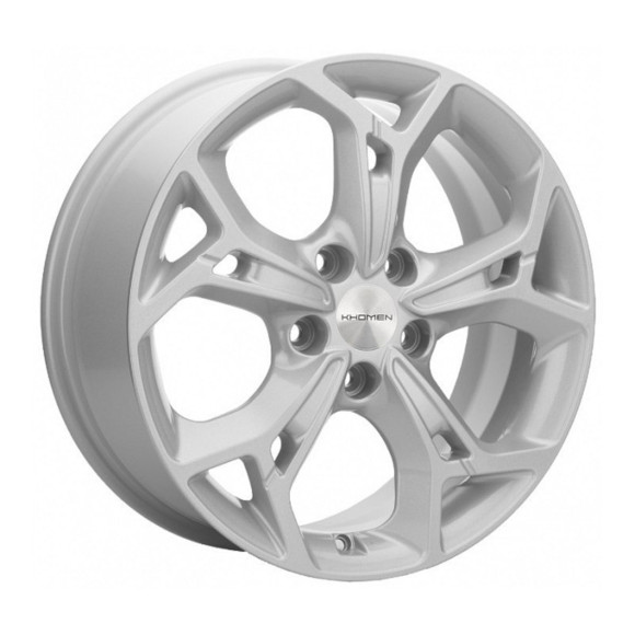 Диски Khomen Wheels 7,0\R17 5*114.3 ET39 d60.1 F-Silver Диски Khomen Wheels 7,0\R17 5*114.3 ET39 d60.1 F-Silver