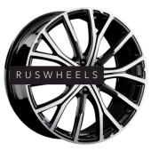 Диски LS Forged 8x19/5x120 ET50 D64,1 LS FG21 BKF (конус, C570)