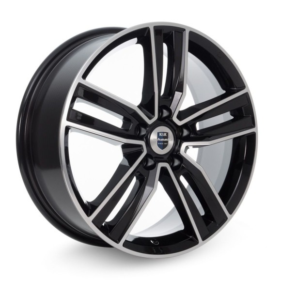 Диски КиК 7,0\R18 5*112 ET43 d57.1 Алмаз черный