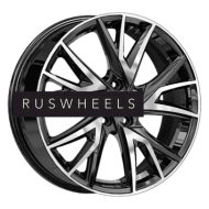 Диски КИК 6,5x18/5x114,3 ET40 D66,1 Кайлас (КС1054) Алмаз черный Диски КИК 6,5x18/5x114,3 ET40 D66,1 Кайлас (КС1054) Алмаз черный