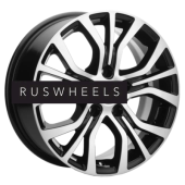 Диски Khomen Wheels 6,5x16/5x110 ET43 D65,1 KHW1608 (Opel Zafira) Black-FP Диски Khomen Wheels 6,5x16/5x110 ET43 D65,1 KHW1608 (Opel Zafira) Black-FP