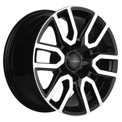 Диски Khomen Wheels 8x17/6x139,7 ET30 D106,1 KHW1723 (Fortuner/Hilux) Black-FP Диски Khomen Wheels 8x17/6x139,7 ET30 D106,1 KHW1723 (Fortuner/Hilux) Black-FP