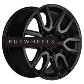 Диски Khomen Wheels 8x17/6x139,7 ET30 D106,1 KHW1723 (JAC T6 Pickup) Black Диски Khomen Wheels 8x17/6x139,7 ET30 D106,1 KHW1723 (JAC T6 Pickup) Black