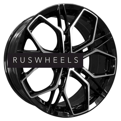 Диски INCH 8x18/5x112 ET45 D66,6 FA8534 Gloss Black Machined Face (ZJH)