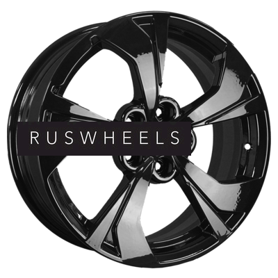 Диски Khomen Wheels 7x17/5x108 ET40 D54,1 KHW1724 (Jac/Москвич 3) Black Диски Khomen Wheels 7x17/5x108 ET40 D54,1 KHW1724 (Jac/Москвич 3) Black
