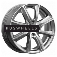 Диски КИК 6x15/4x100 ET46 D54,1 Арнар-оригинал (КС890) Дарк платинум