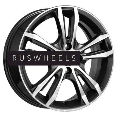 Диски КИК 6x16/5x112 ET48 D57,1 Samara-оригинал (КС866) Алмаз черный SK Диски КИК 6x16/5x112 ET48 D57,1 Samara-оригинал (КС866) Алмаз черный SK