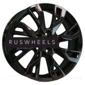 Диски Khomen Wheels 7x18/5x108 ET33 D60,1 KHW1809 (Chery Tiggo 4/Tiggo 7 Pro) Black