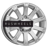 Грузовые диски K&K 7x16/5x139,7 ET35 D108,5 Байкал (КС601) Сильвер