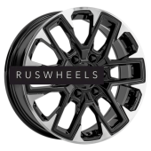 Диски Replay 7x18/6x139,7 ET53,5 D92,5 HND394 BKF (конус, C570)