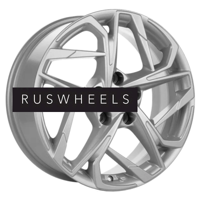 Диски Khomen Wheels 7x17/5x108 ET40 D54,1 KHW1716 (Jac/Москвич 3) F-Silver Диски Khomen Wheels 7x17/5x108 ET40 D54,1 KHW1716 (Jac/Москвич 3) F-Silver