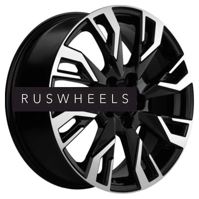 Диски Khomen Wheels 7x18/5x108 ET36 D65,1 KHW1809 (Exeed TXL) Black-FP Диски Khomen Wheels 7x18/5x108 ET36 D65,1 KHW1809 (Exeed TXL) Black-FP