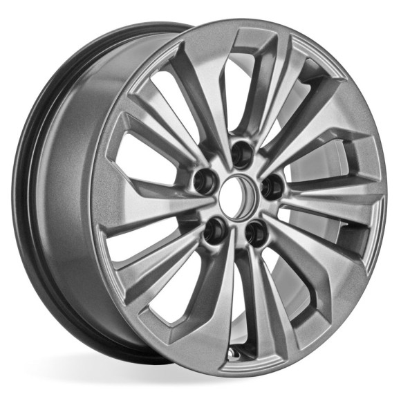 Диски КиК 7,0\R17 5*114.3 ET45 d67.1 Дарк платинум