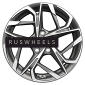Диски Khomen Wheels 7x17/5x114,3 ET40 D66,1 KHW1716 (Qashqai) Gray-FP