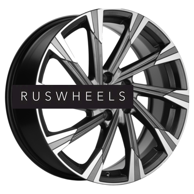 Диски Khomen Wheels 7,5x19/5x114,3 ET40 D66,6 KHW1901 (Haval Dargo) Gray-FP Диски Khomen Wheels 7,5x19/5x114,3 ET40 D66,6 KHW1901 (Haval Dargo) Gray-FP
