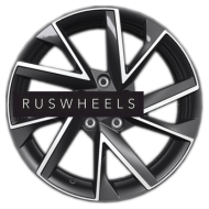 Диски Khomen Wheels 7x17/5x114,3 ET48,5 D67,1 KHW1714 (Sportage) Black-FP Диски Khomen Wheels 7x17/5x114,3 ET48,5 D67,1 KHW1714 (Sportage) Black-FP