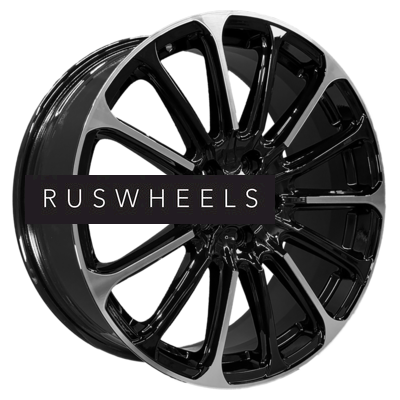 Диски Khomen Wheels 7,5x19/5x114,3 ET45 D67,1 KHW1910 (Mazda CX-5/Kia Seltos) Black-FP