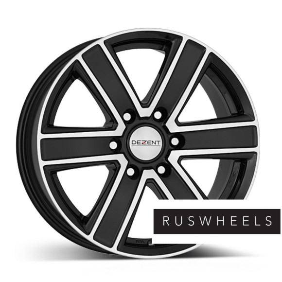 Диски Dezent R18 / 8J PCD 6x139.7 ЕТ 20 ЦО 106.1 TJ dark