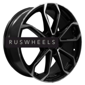 Диски Khomen Wheels 7x18/5x114,3 ET35 D60,1 KHW1816 (Changan/Geely/Lexus/Suzuki/Toyota) Black-FP Диски Khomen Wheels 7x18/5x114,3 ET35 D60,1 KHW1816 (Changan/Geely/Lexus/Suzuki/Toyota) Black-FP