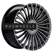 Диски Khomen Wheels 9,5x20/5x112 ET38 D66,6 KHW2008 (Mercedes Rear) Gray-FP Matt