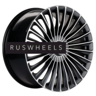 Диски Khomen Wheels 9,5x20/5x112 ET38 D66,6 KHW2008 (Mercedes Rear) Gray-FP Matt