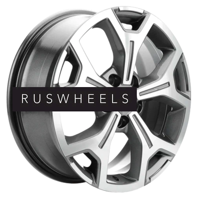 Диски Khomen Wheels 6,5x17/5x114,3 ET40 D64,1 KHW1710 (Haval F7/F7x) Gray-FP Диски Khomen Wheels 6,5x17/5x114,3 ET40 D64,1 KHW1710 (Haval F7/F7x) Gray-FP