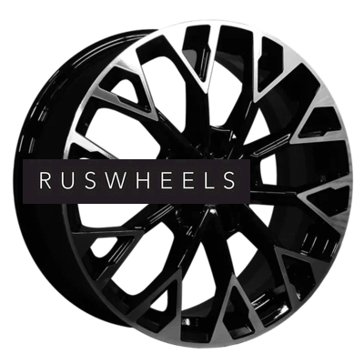 Диски Khomen Wheels 7x17/5x114,3 ET48,5 D67,1 KHW1718 (Sportage/Tucson) Black-FP
