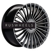 Диски Khomen Wheels 8,5x20/5x112 ET38 D66,6 KHW2008 (Mercedes Front) Gray-FP Matt