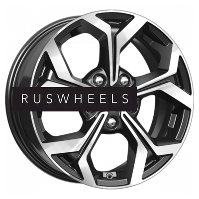 Диски КИК 6,5x16/5x112 ET46 D57,1 КС878 Алмаз черный Диски КИК 6,5x16/5x112 ET46 D57,1 КС878 Алмаз черный