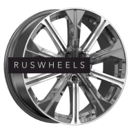 Диски Premium Series 7x19/5x108 ET33 D60,1 КР013 (Tiggo 7 Pro) Diamond Gloss Graphite (4210017)