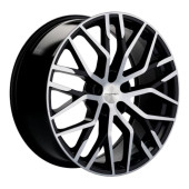 Диски Khomen Wheels 8.5\R20 5*108 ET46 d63.4 Black-FP
