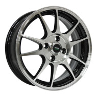 Диски Megami 6,0\R15 4*100 ET46 d54.1 BKF Диски Megami 6,0\R15 4*100 ET46 d54.1 BKF