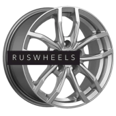 Диски КИК 6,5x15/5x100 ET45 D67,1 Фрост (КС1048) Дарк платинум