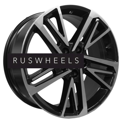 Диски Khomen Wheels 8x18/5x114,3 ET46 D67,1 KHW1815 (Hyundai i40) Black-FP Диски Khomen Wheels 8x18/5x114,3 ET46 D67,1 KHW1815 (Hyundai i40) Black-FP