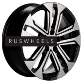 Диски Khomen Wheels 7x18/5x114,3 ET50 D54,1 KHW1803 (Coolray) Black-FP Диски Khomen Wheels 7x18/5x114,3 ET50 D54,1 KHW1803 (Coolray) Black-FP