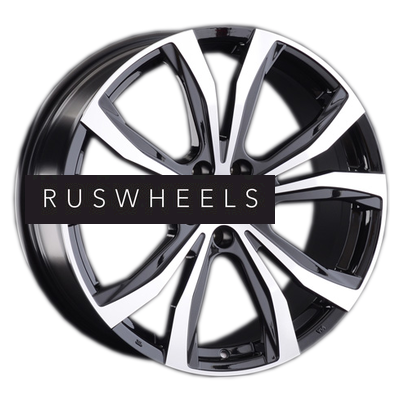 Диски Replay 8x18/5x114,3 ET30 D60,1 LX108 BKF (конус, C570)