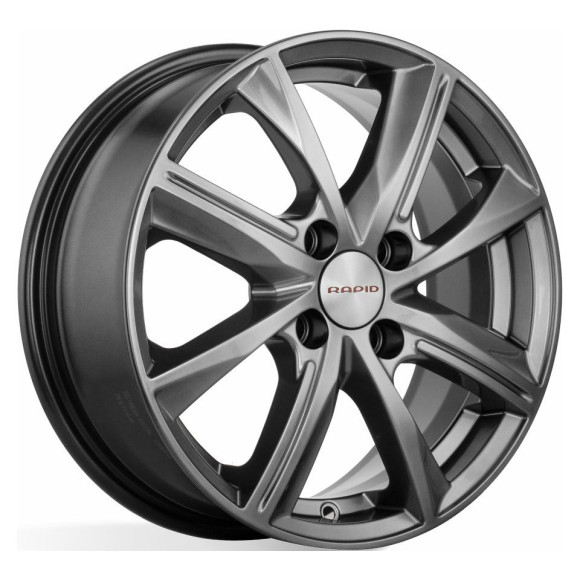 Диски КиК 6,0\R15 4*100 ET46 d54.1 Дарк платинум Диски КиК 6,0\R15 4*100 ET46 d54.1 Дарк платинум