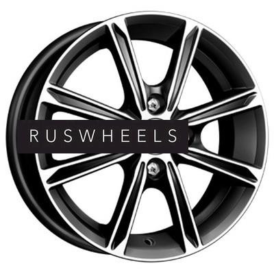 Диски КИК 5x13/4x98 ET35 D58,5 Флэш (КС710) Алмаз черный