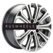 Диски Khomen Wheels 6,5x16/5x114,3 ET45 D64,1 KHW1610 (Civic) Gray-FP