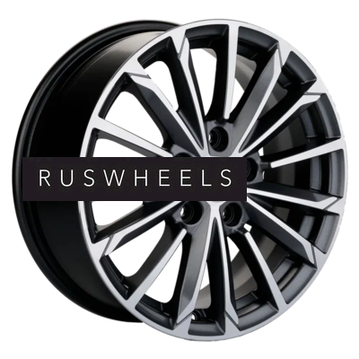 Диски Khomen Wheels 6,5x16/5x114,3 ET50 D66,1 KHW1611 (Renault/Nissan) Gray-FP Диски Khomen Wheels 6,5x16/5x114,3 ET50 D66,1 KHW1611 (Renault/Nissan) Gray-FP