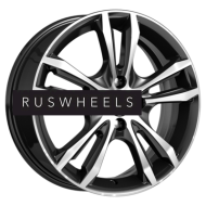 Диски КИК 6x16/5x112 ET40 D66,6 Samara (КС866) Алмаз черный SK Диски КИК 6x16/5x112 ET40 D66,6 Samara (КС866) Алмаз черный SK