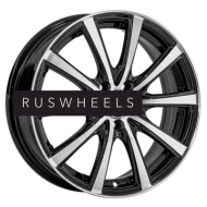 Диски Replay 6x16/5x100 ET40 D57,1 VV406 BKF (конус, C570)