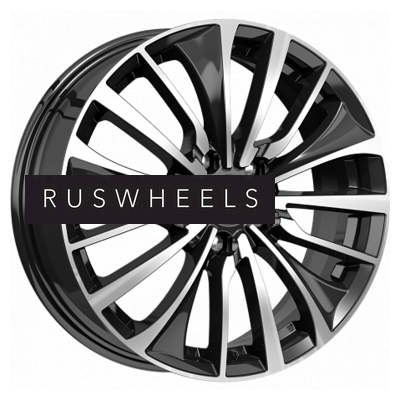 Диски КИК 6,5x17/4x100 ET43 D60,1 Flanker (КС905) Алмаз черный Диски КИК 6,5x17/4x100 ET43 D60,1 Flanker (КС905) Алмаз черный