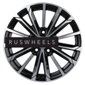 Диски Khomen Wheels 6,5x16/5x114,3 ET45 D67,1 KHW1611 (Huyndai/Mazda) Black-FP