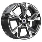 Диски КиК 7.5\R18 5*114.3 ET33 d67.1 Алмаз черный