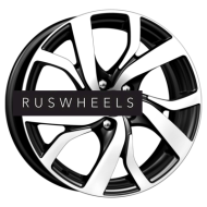 Диски КИК 6,5x16/5x114,3 ET43 D67,1 Палермо-оригинал (КС607) Алмаз черный КС607 Диски КИК 6,5x16/5x114,3 ET43 D67,1 Палермо-оригинал (КС607) Алмаз черный КС607