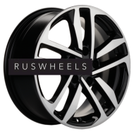 Диски Khomen Wheels 6,5x16/5x108 ET50 D63,35 KHW1612 (Focus) Black-FP